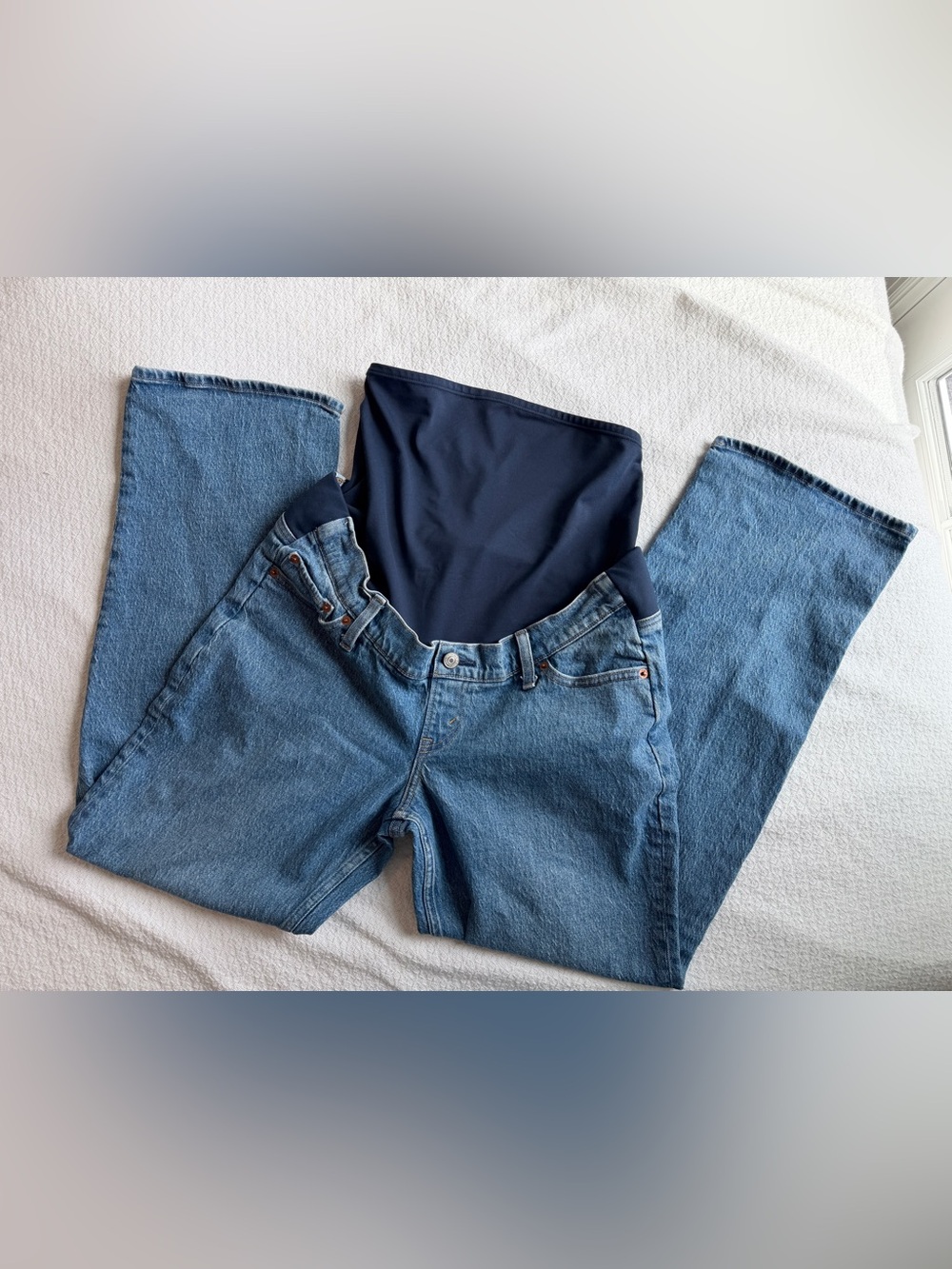 Abercrombie & Fitch Maternity Baggy Jeans 27 SHORT